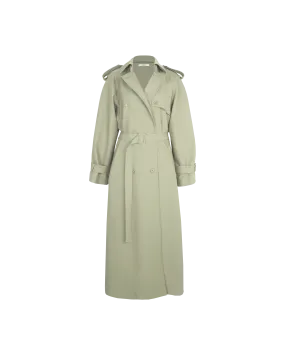 ANNIE TRENCH COAT SAGE