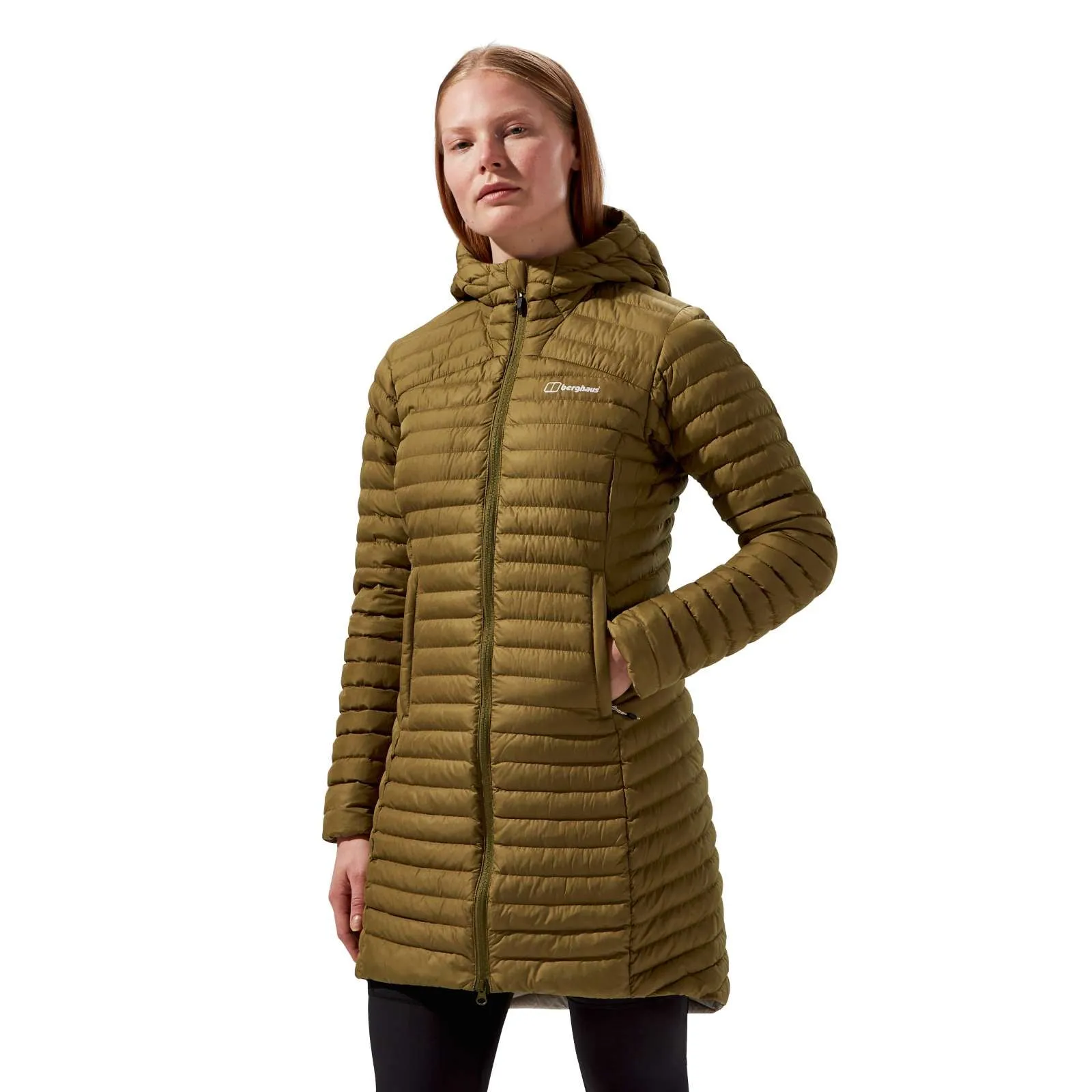 Berghaus Womens Nula Micro Long Padded Hooded Jacket