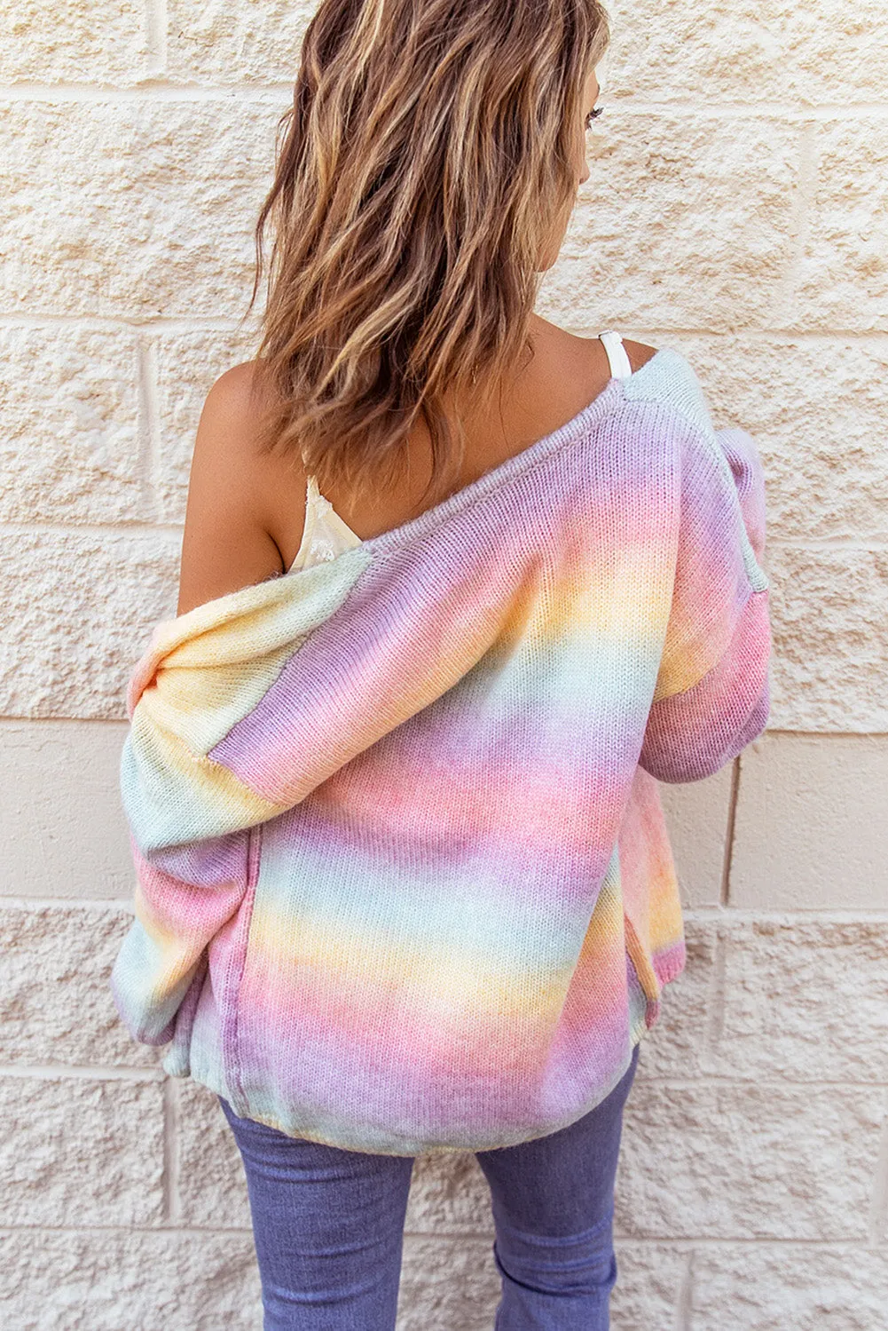 Candy-Colored Knit Cardigan