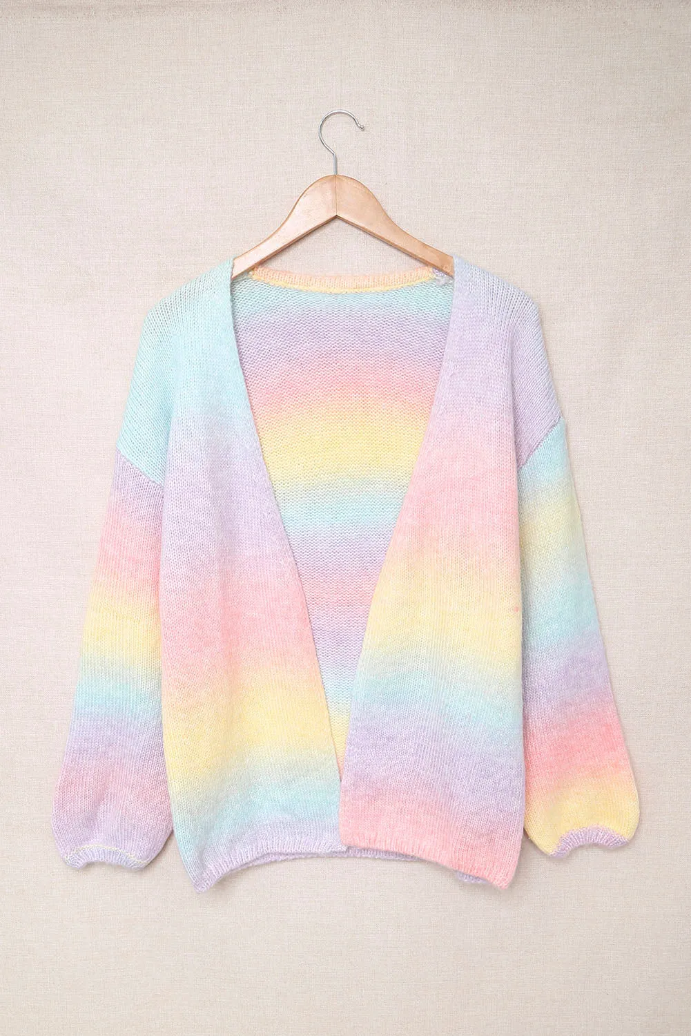 Candy-Colored Knit Cardigan