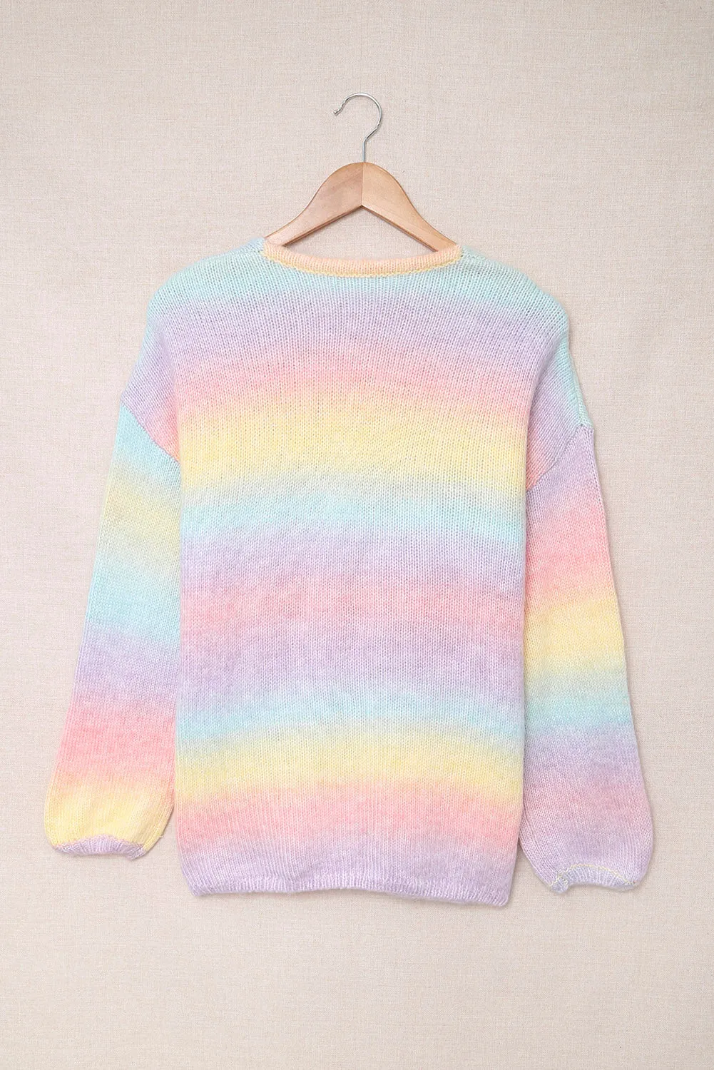 Candy-Colored Knit Cardigan