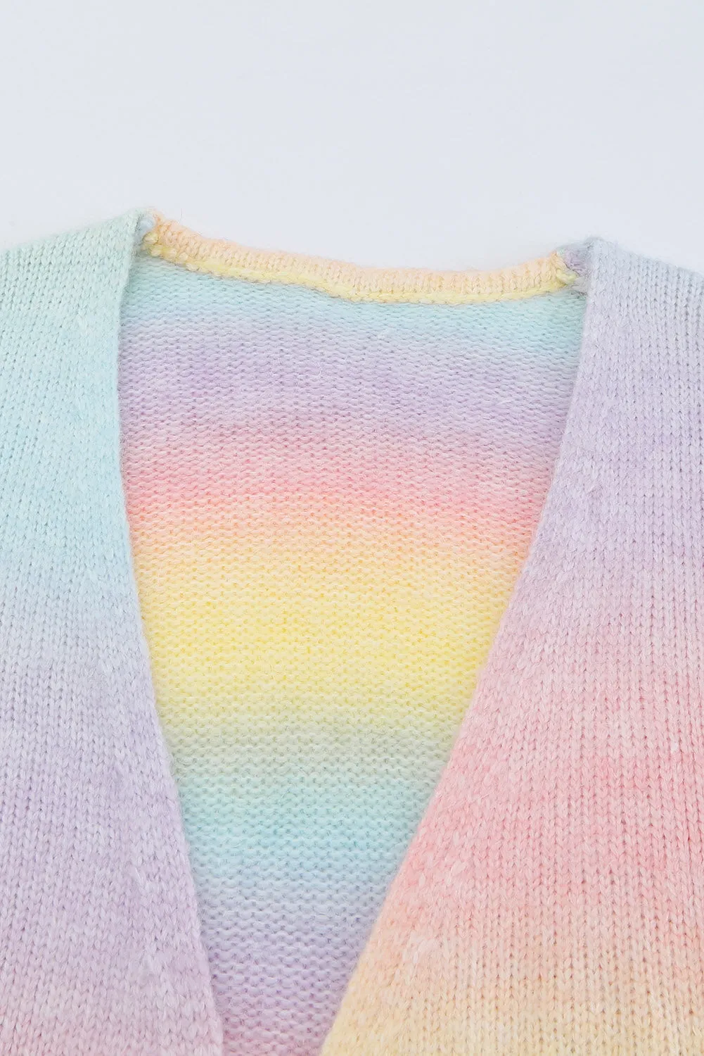 Candy-Colored Knit Cardigan