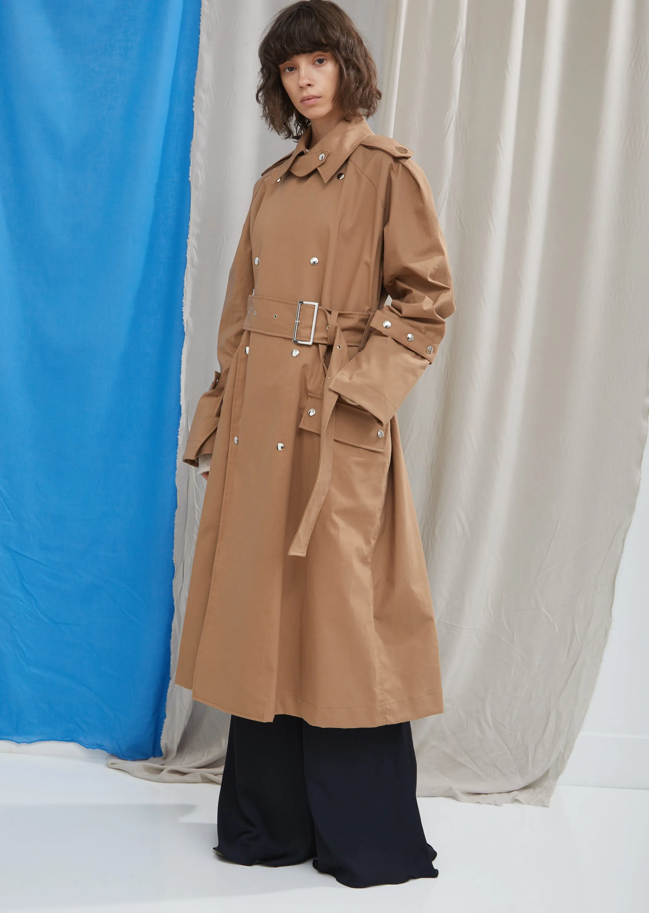 Classic Cotton Trench Coat