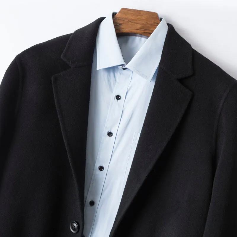 Classic Merino-Blend Blazer Jacket