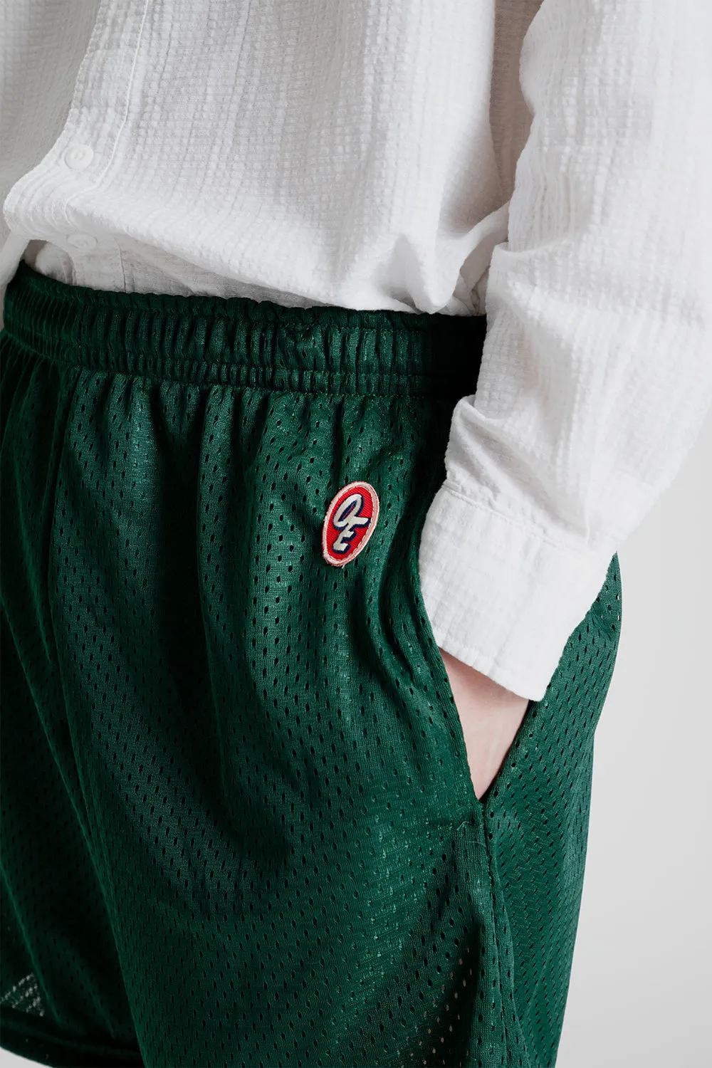 Classic Mesh Shorts - Pine