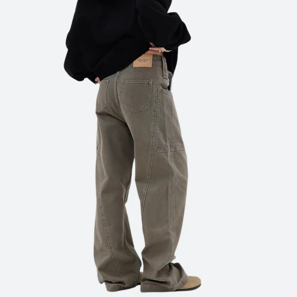 Clean Fit Straight Cargo Pants