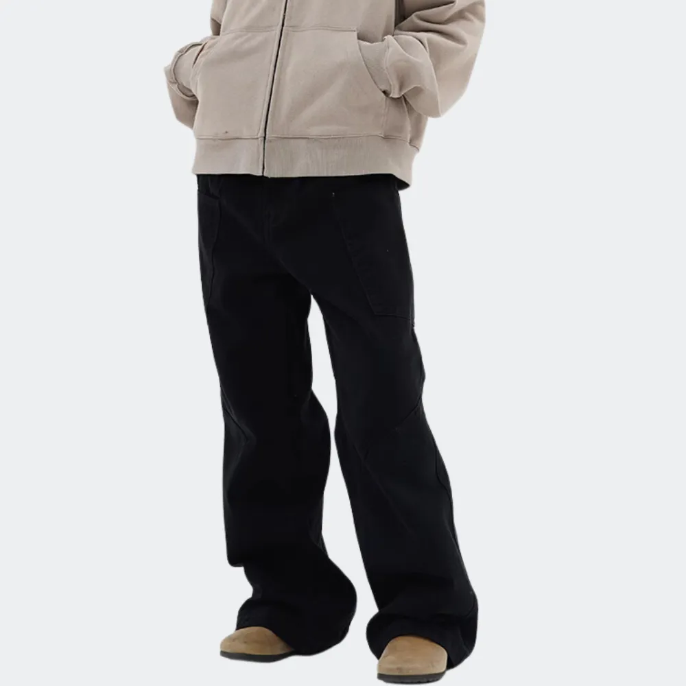 Clean Fit Straight Cargo Pants