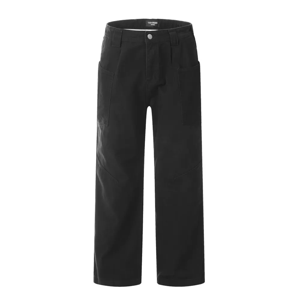 Clean Fit Straight Cargo Pants