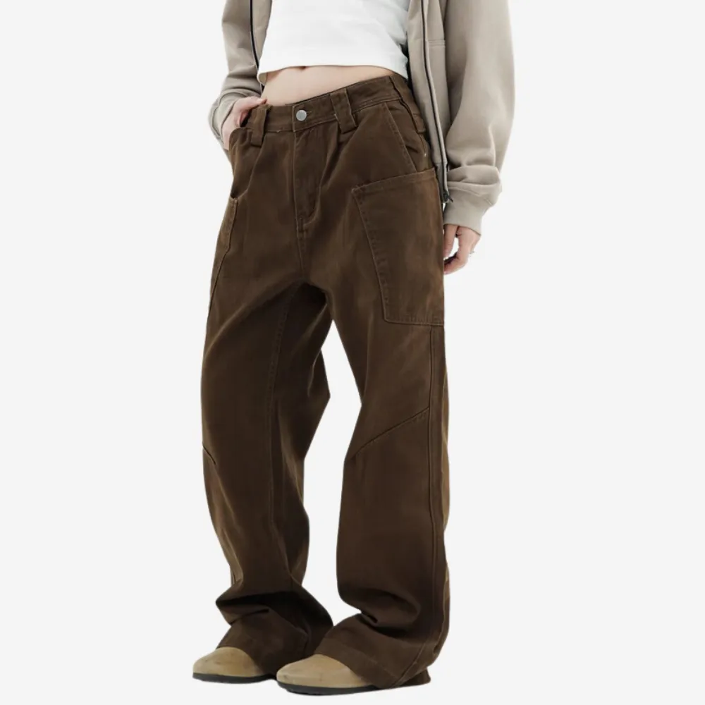 Clean Fit Straight Cargo Pants