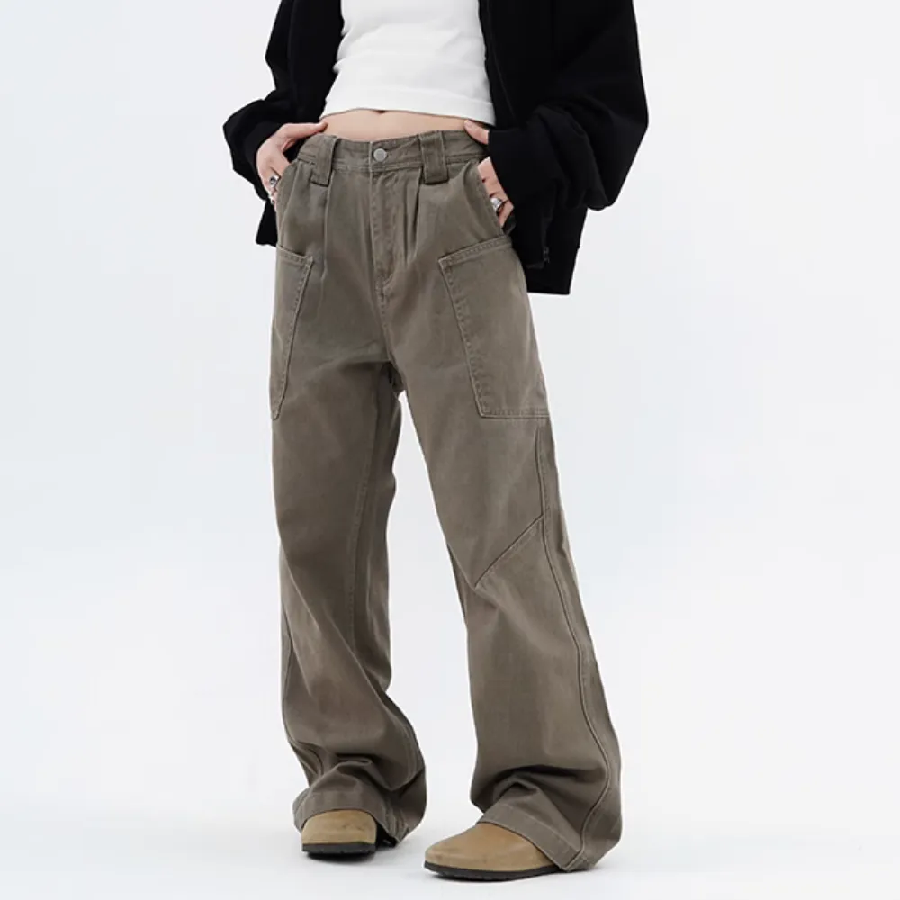 Clean Fit Straight Cargo Pants