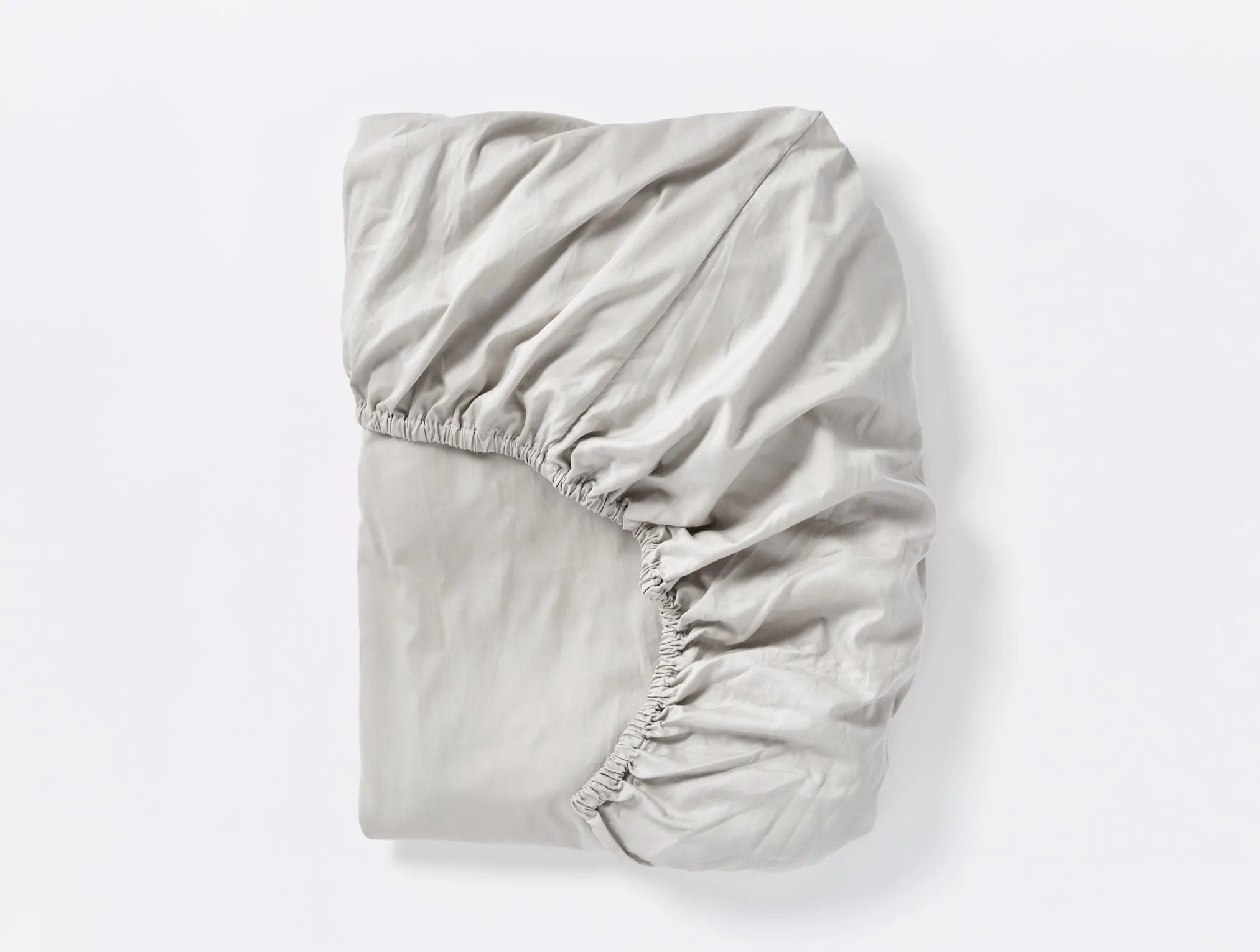 Cloud Soft Organic Sateen Fitted Sheet