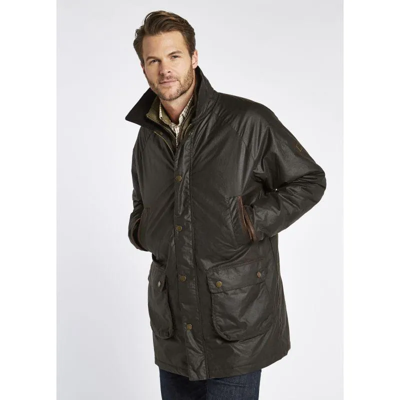 Dubarry Brunswick Mens Primaloft Wax Jacket - Verdigris