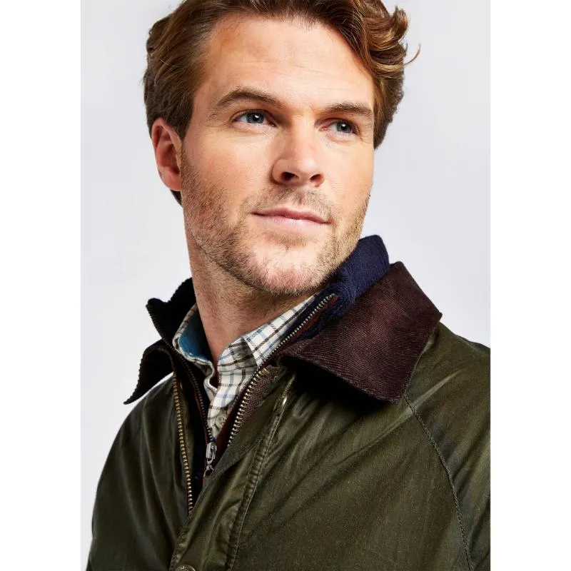 Dubarry Brunswick Mens Primaloft Wax Jacket - Verdigris