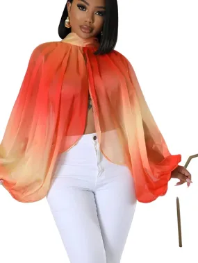 Elegant Summer Split Backless ColorSexy Blouse