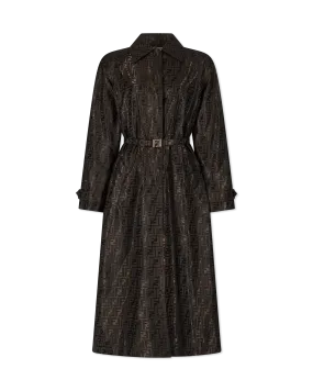 FF Jacquard Trench Coat