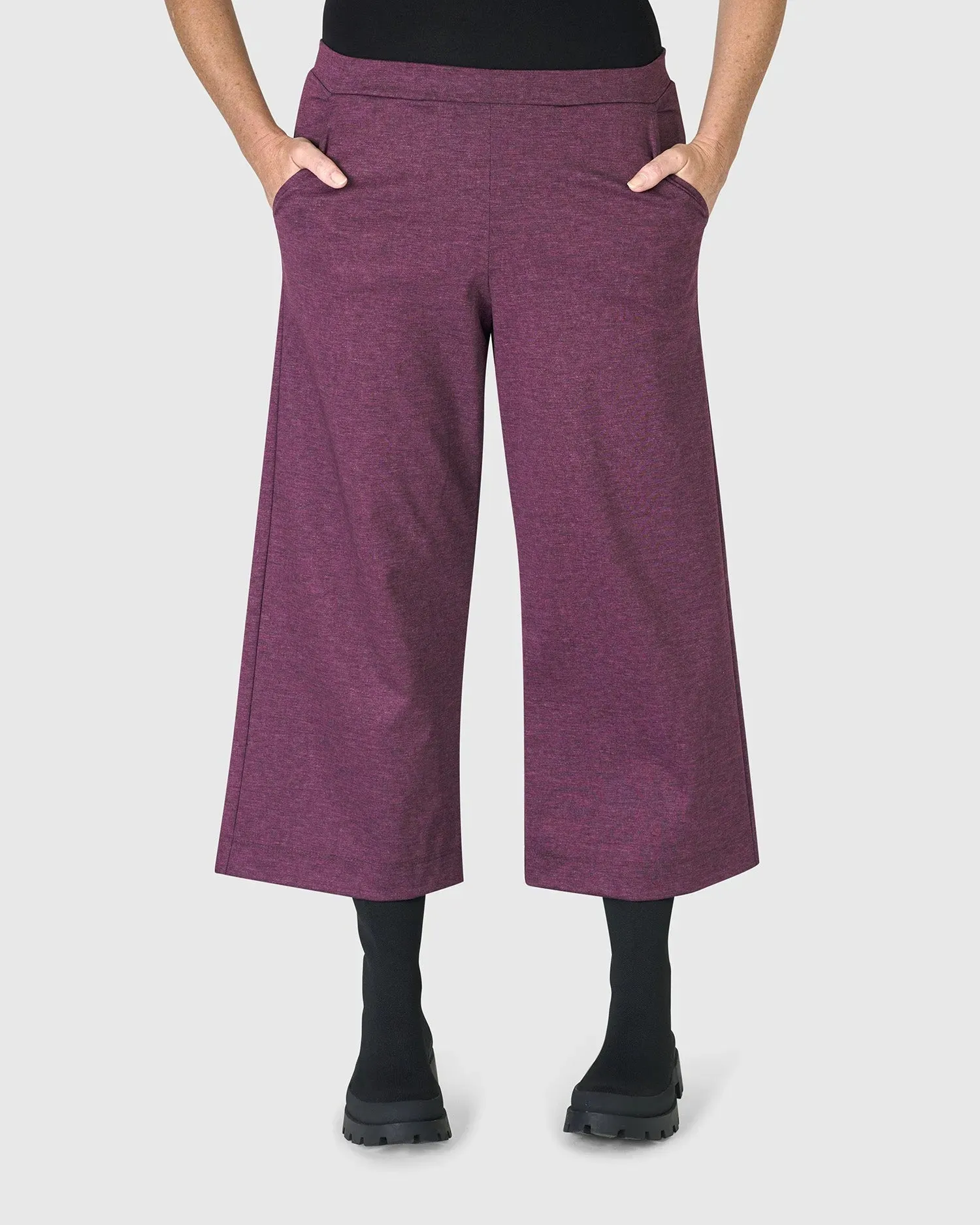 Folklore Easy Pants, Plum