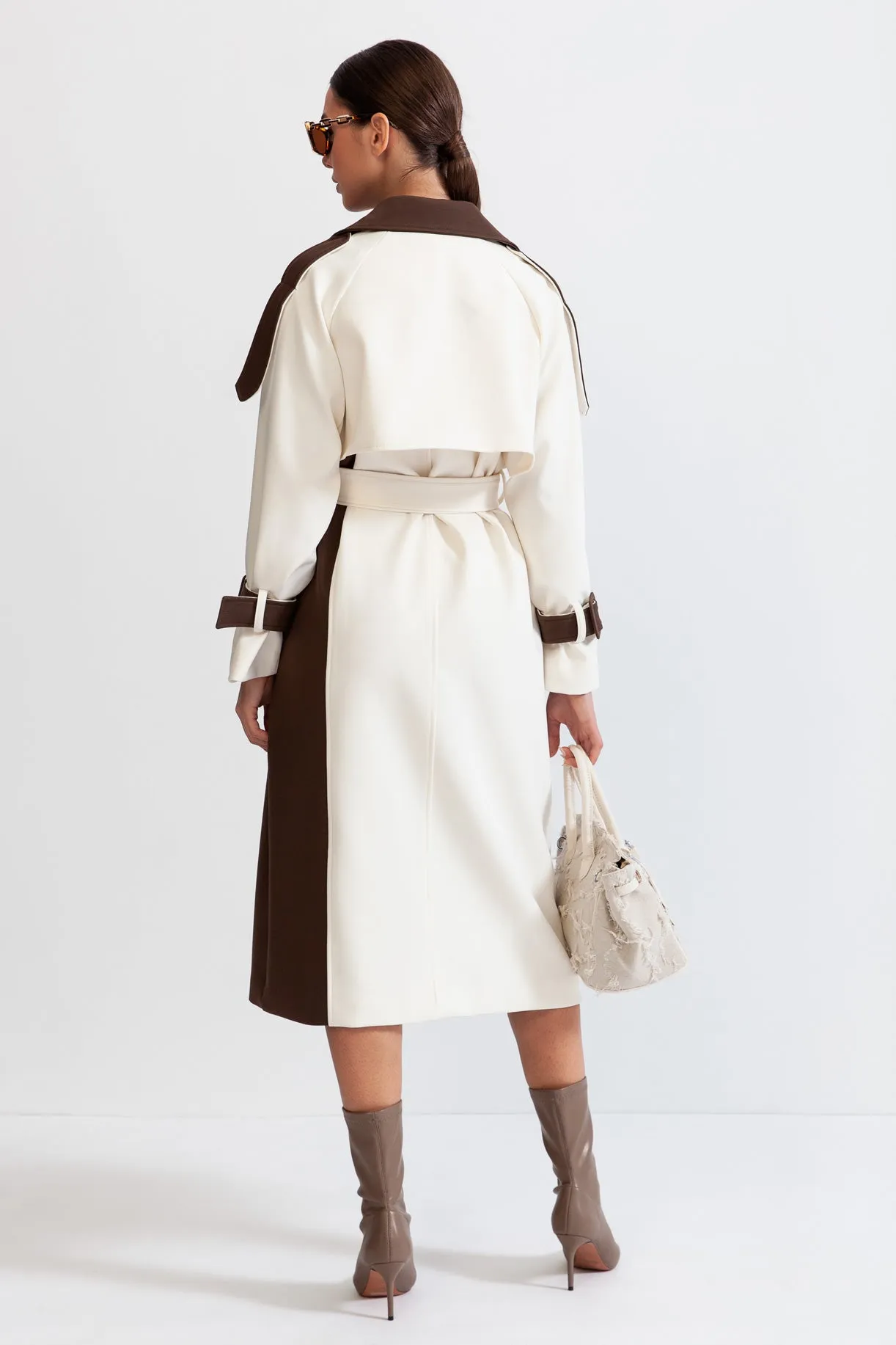 Hannah™ - Stylish Double Breasted Trench Coat