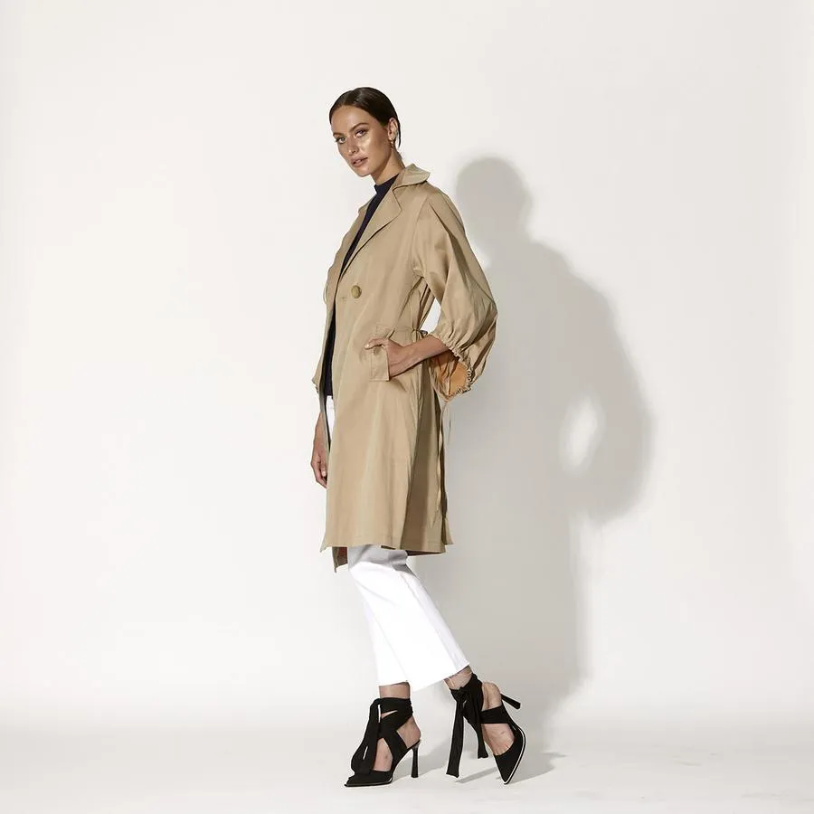 HIGH HOPES TRENCH COAT - NATURAL