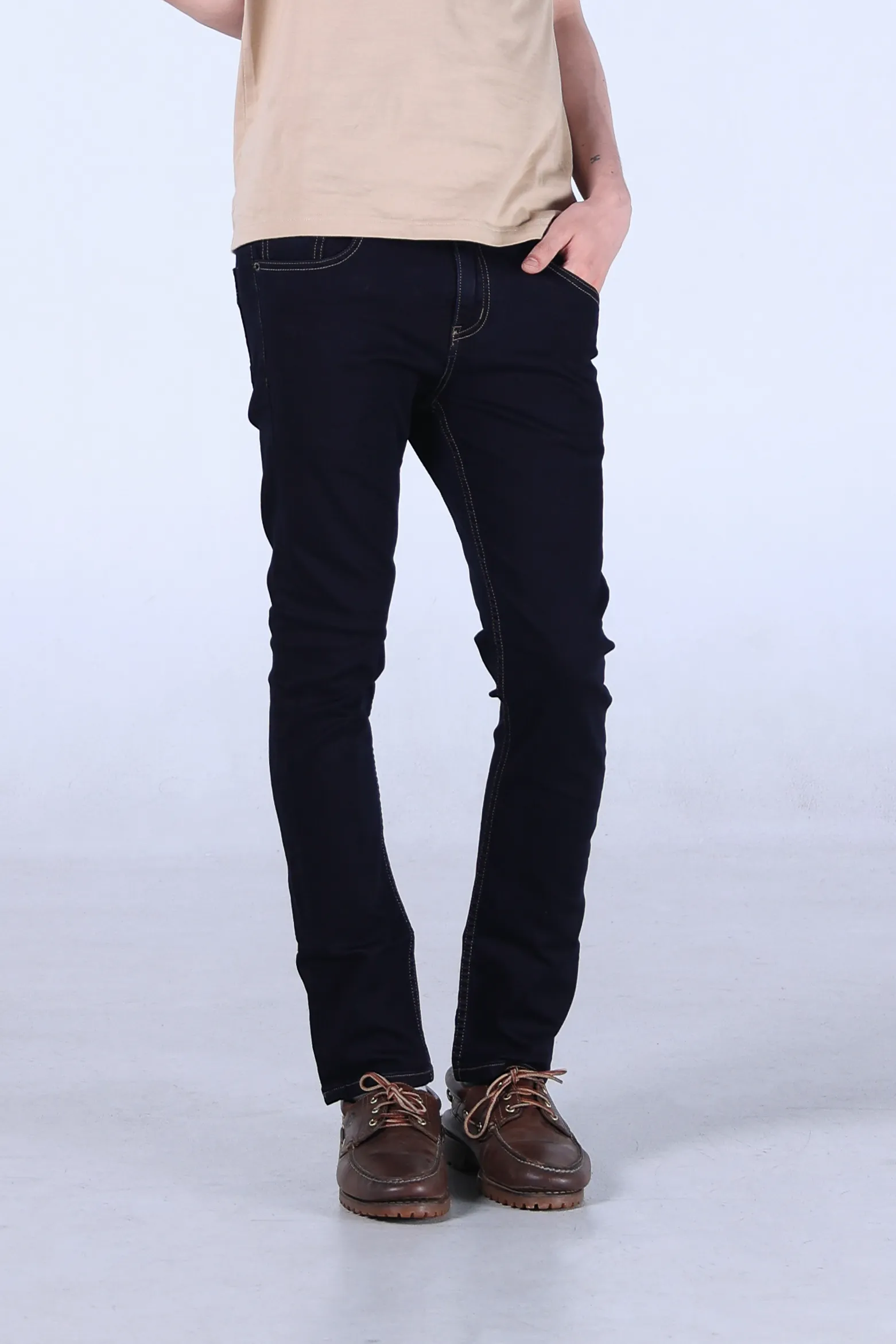 Jack Russel - Men Jeans - Klassik J-1105 Slim Fit Midnight Blue Tone