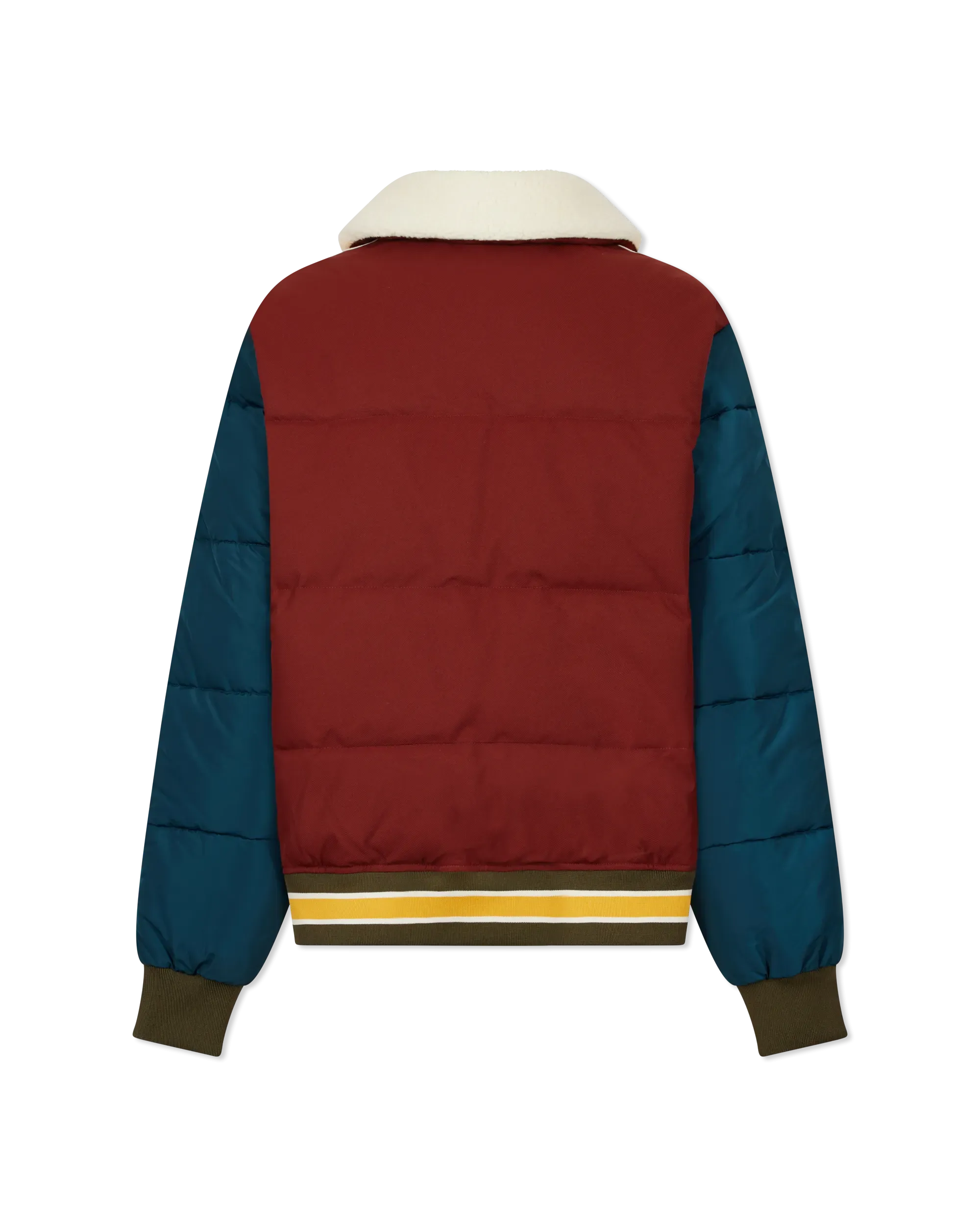 Kive Quilted Aviator Puffer Jacket