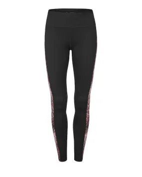 Lauren - Lava - Full Length Performance Compression Tights