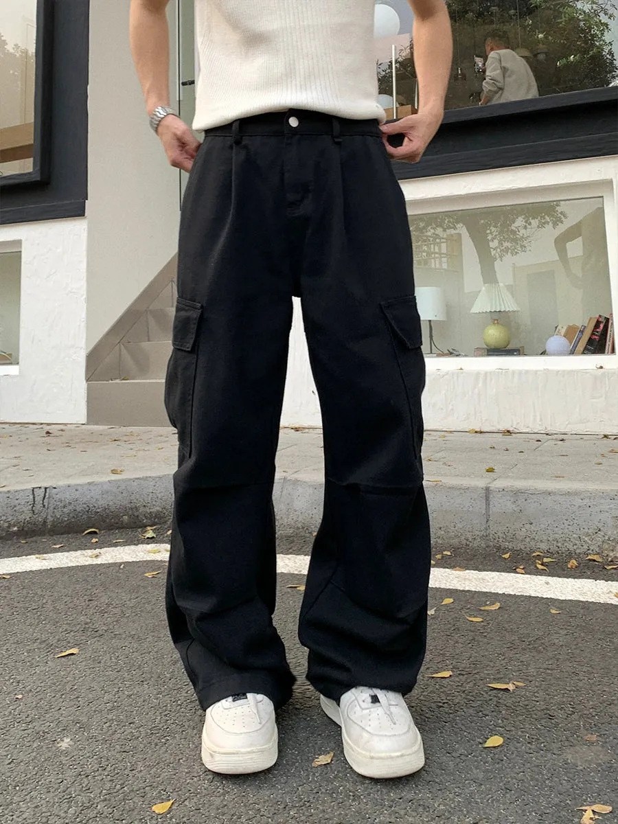 Loose Fit Straight-leg Cargo Pants