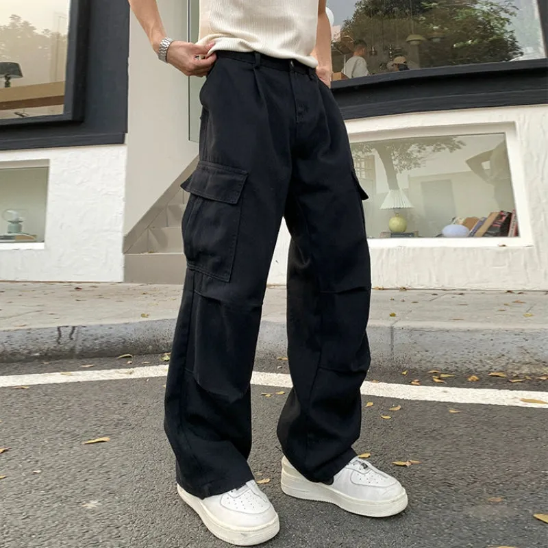 Loose Fit Straight-leg Cargo Pants