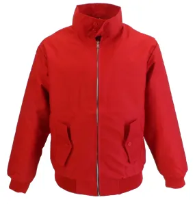 Mazeys Ladies Classic Red Harrington Jackets