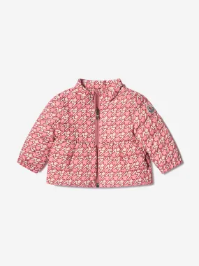 Moncler Enfant Baby Girls Down Padded Kianga Jacket in Pink