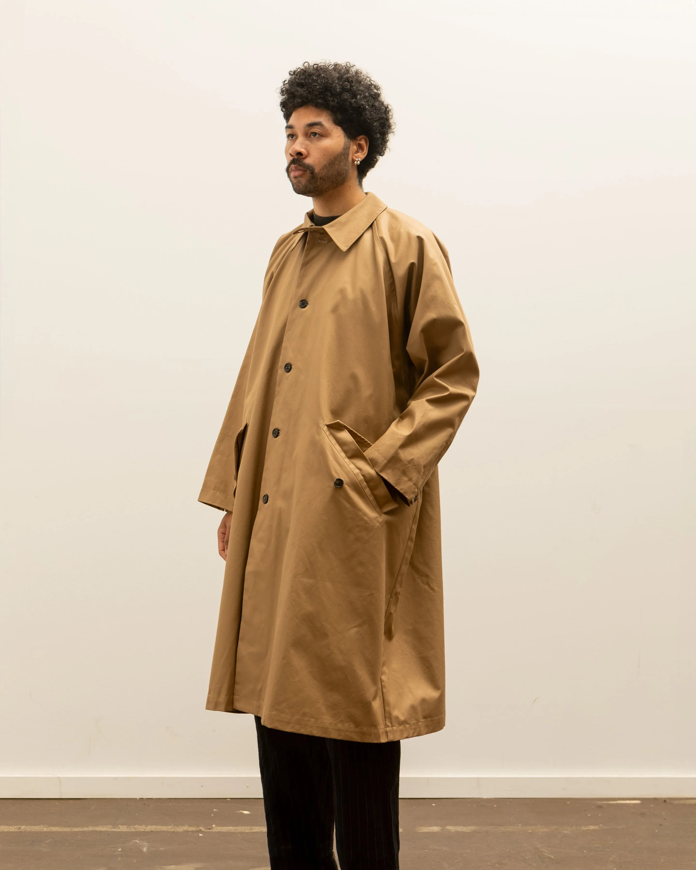 O-Project Trench Coat, Beige