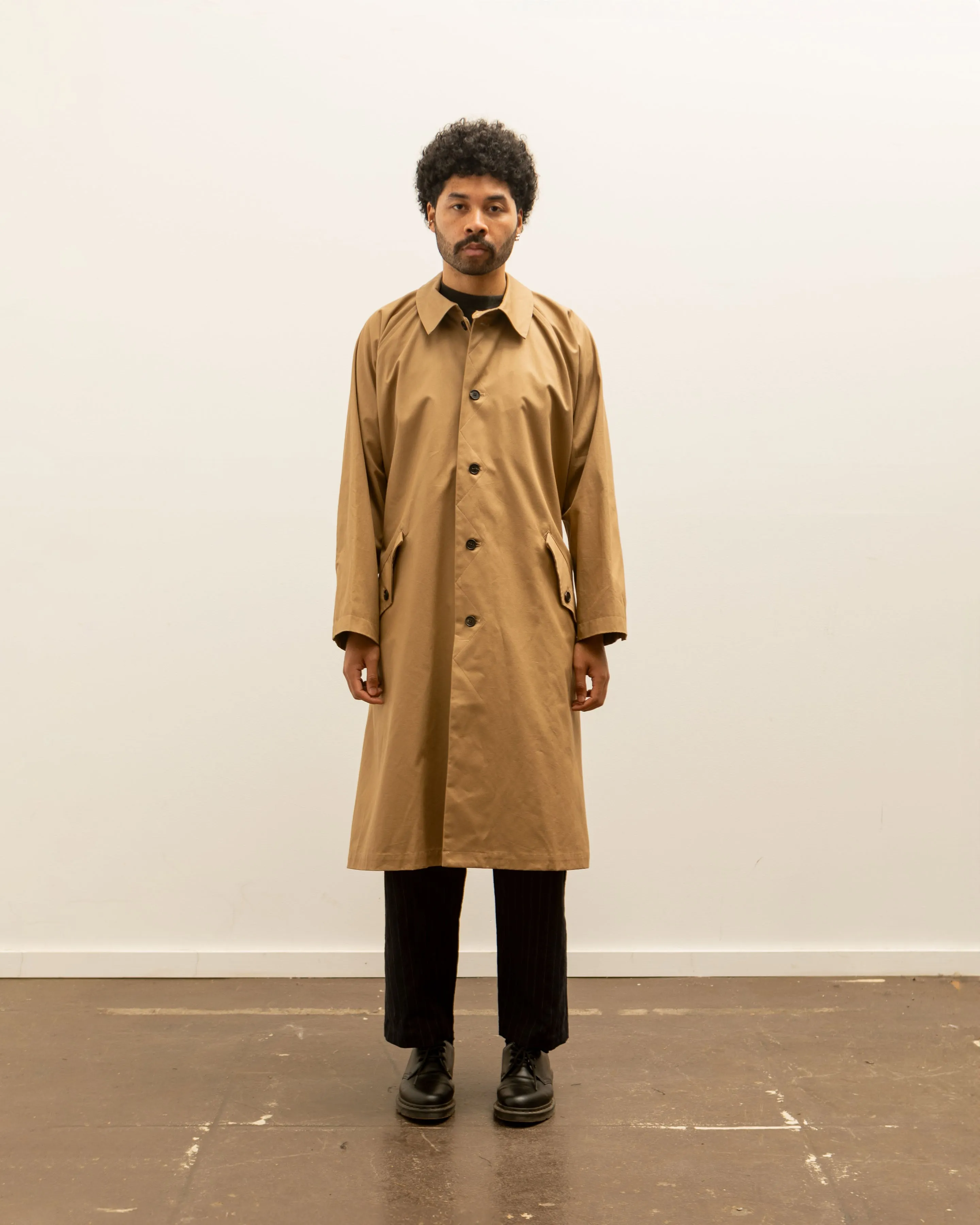 O-Project Trench Coat, Beige