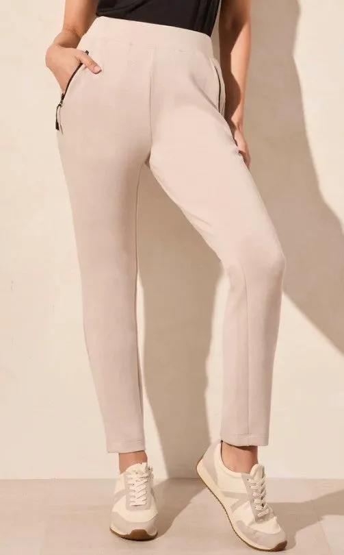 PULL ON ANKLE PANTS W/ZIP PKTS