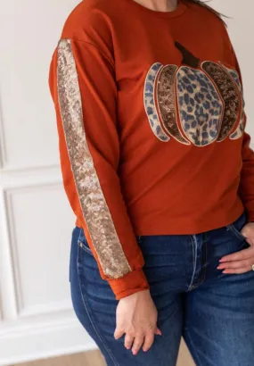 Razzle Dazzle Pumpkin Blouse