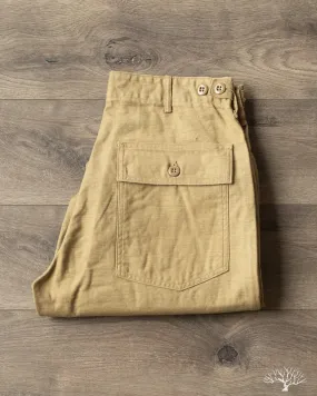 Regular Fit Fatigue Pants - Khaki