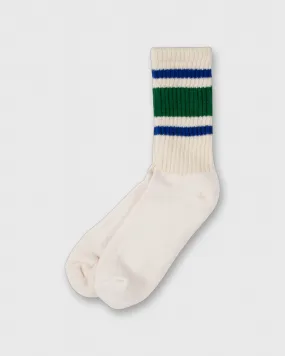 Retro Classic Socks in Kelly/Royal