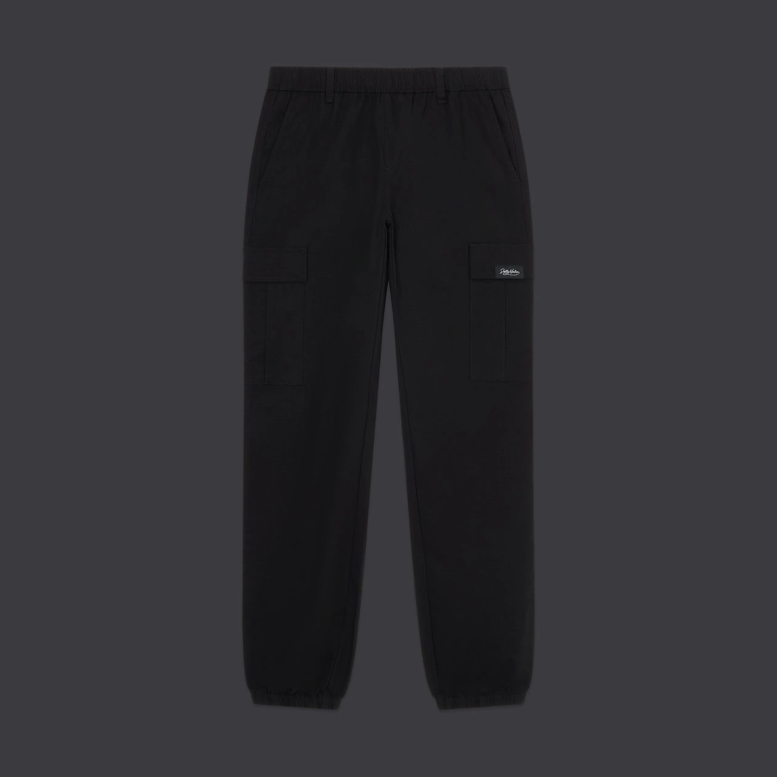 Ripstop Easy Cargo Pants Black