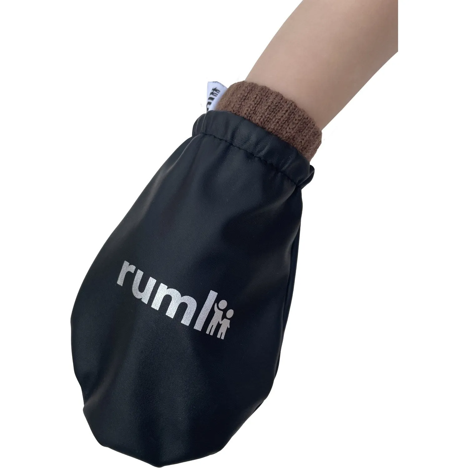 Rumlii Black Cover Mittens