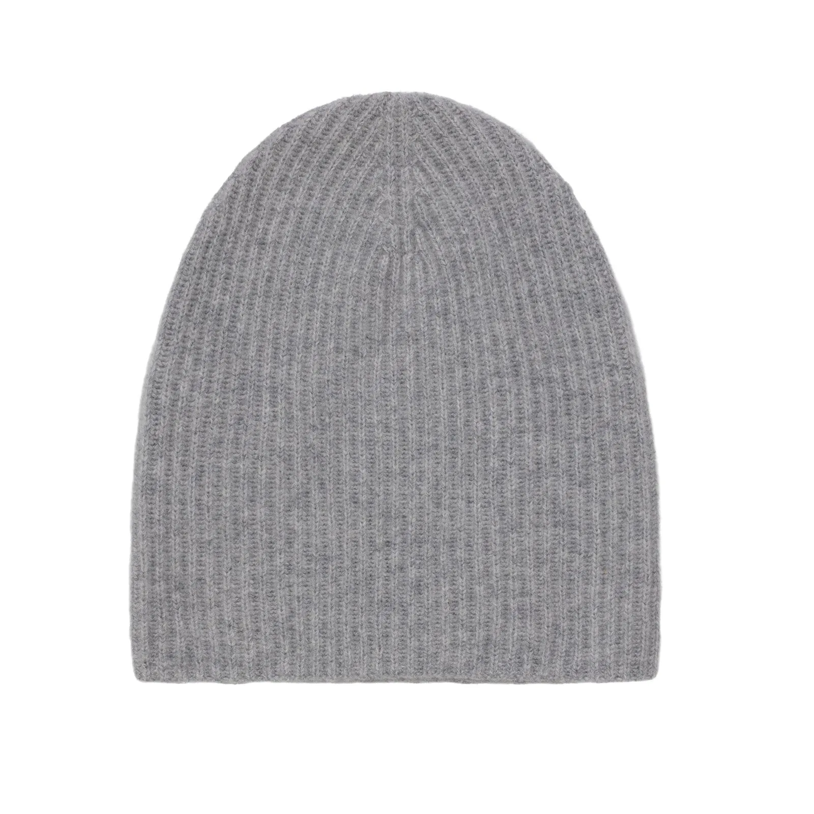 Signature Cashmere Ribbed Beanie