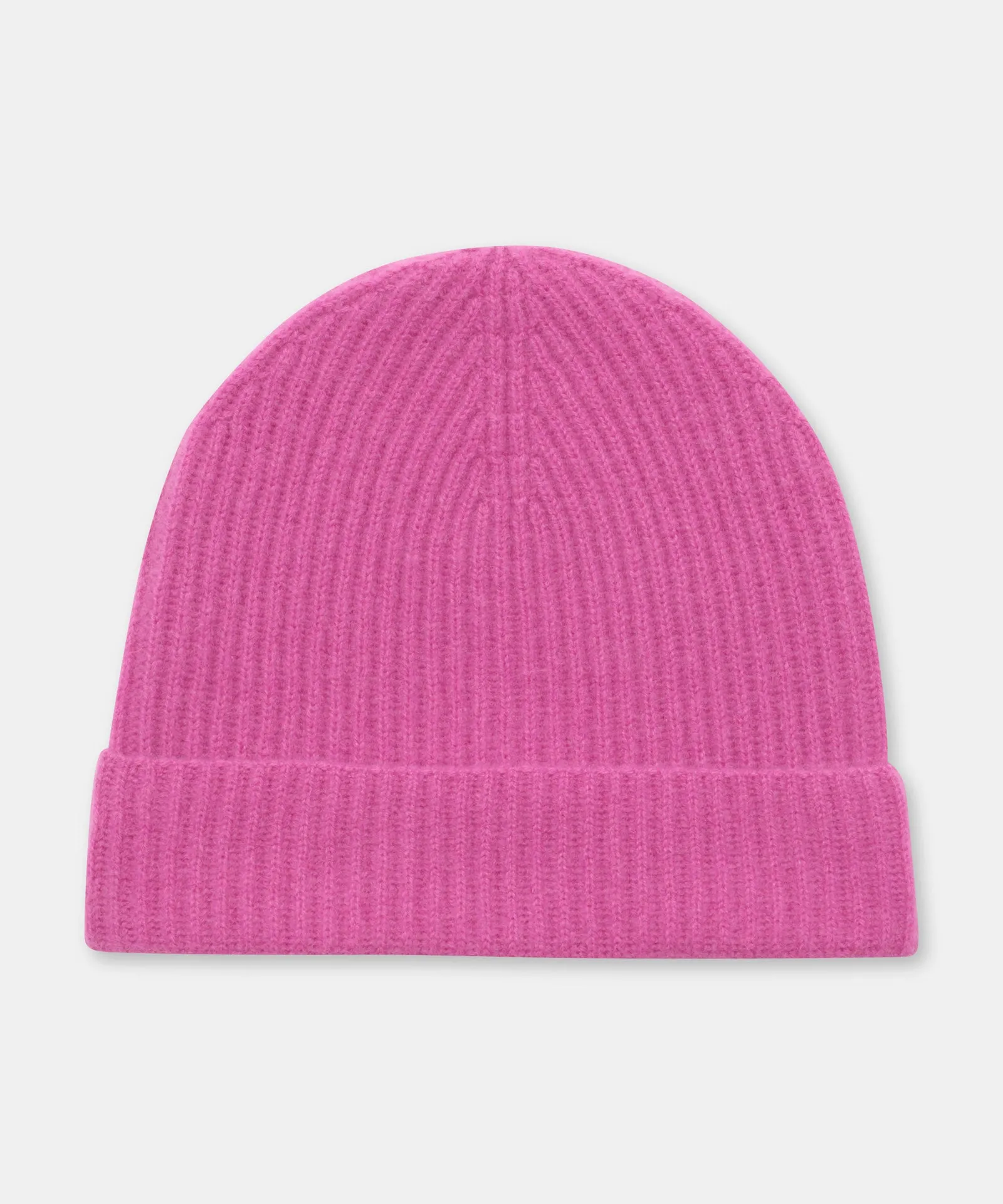 Signature Cashmere Ribbed Beanie