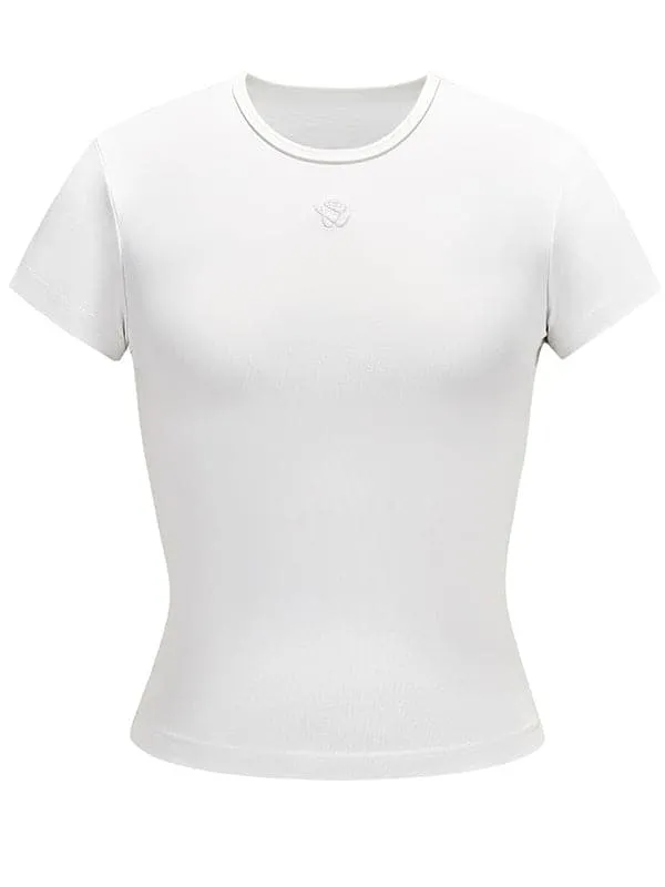 Simple Solid Color T-Shirt