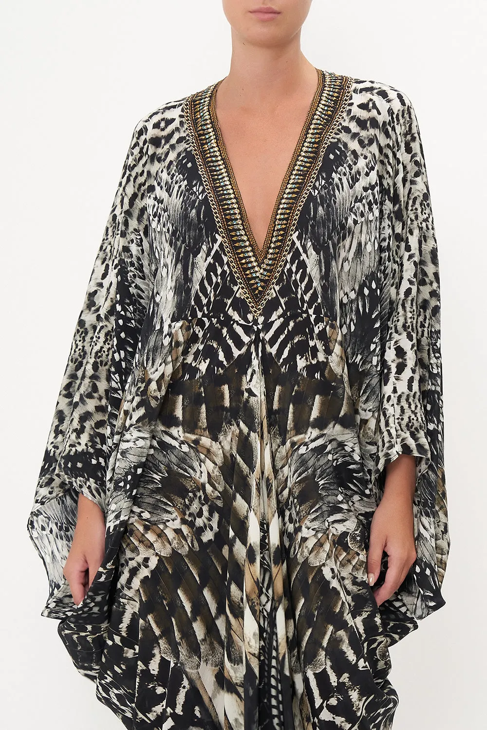 T SHAPE LONG KAFTAN NIGHT OWL