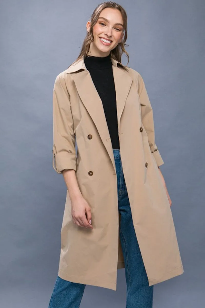 Tan Trench Coat