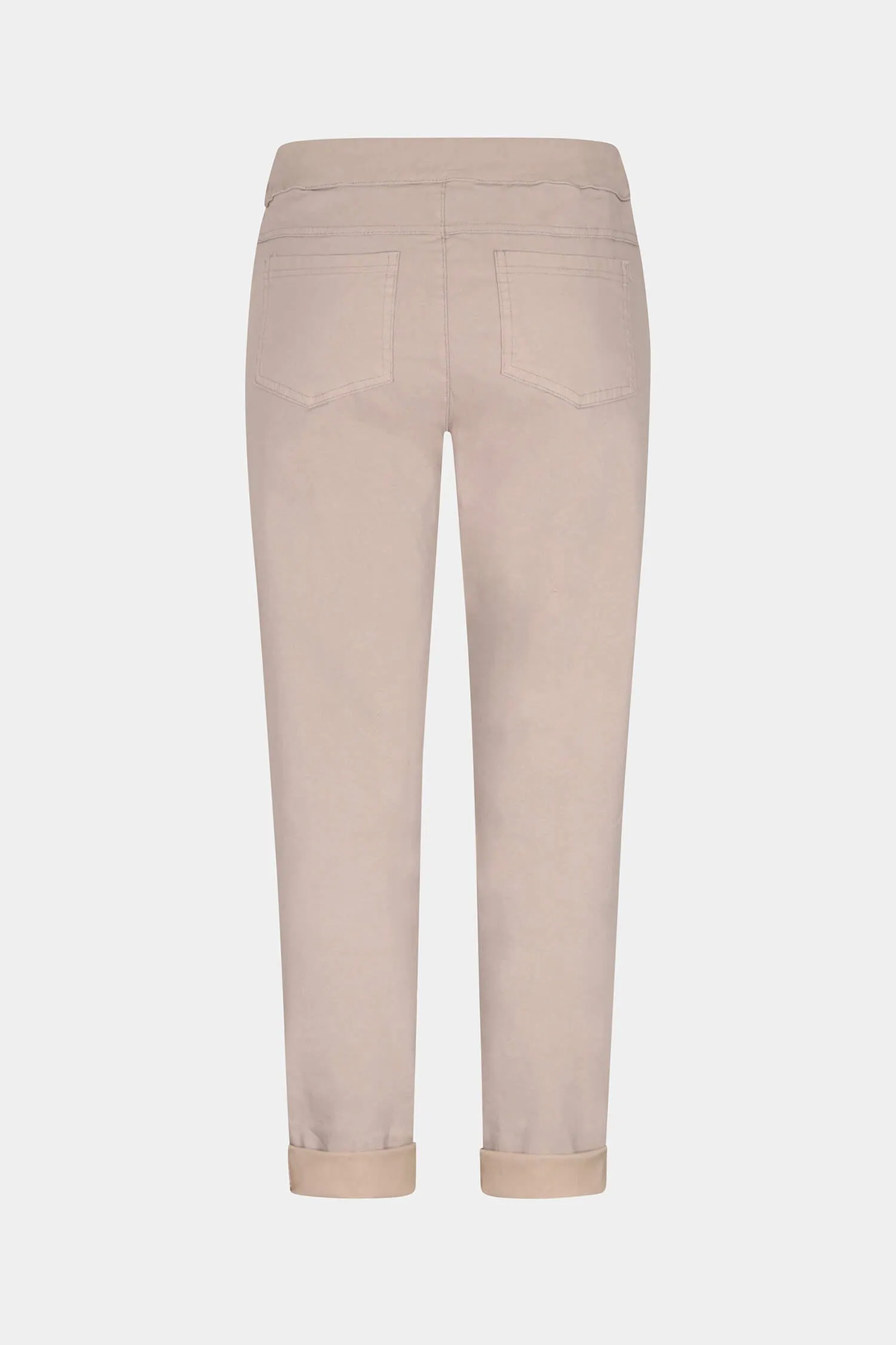 Tie-Waist Easy Fit Winter Cotton Trousers