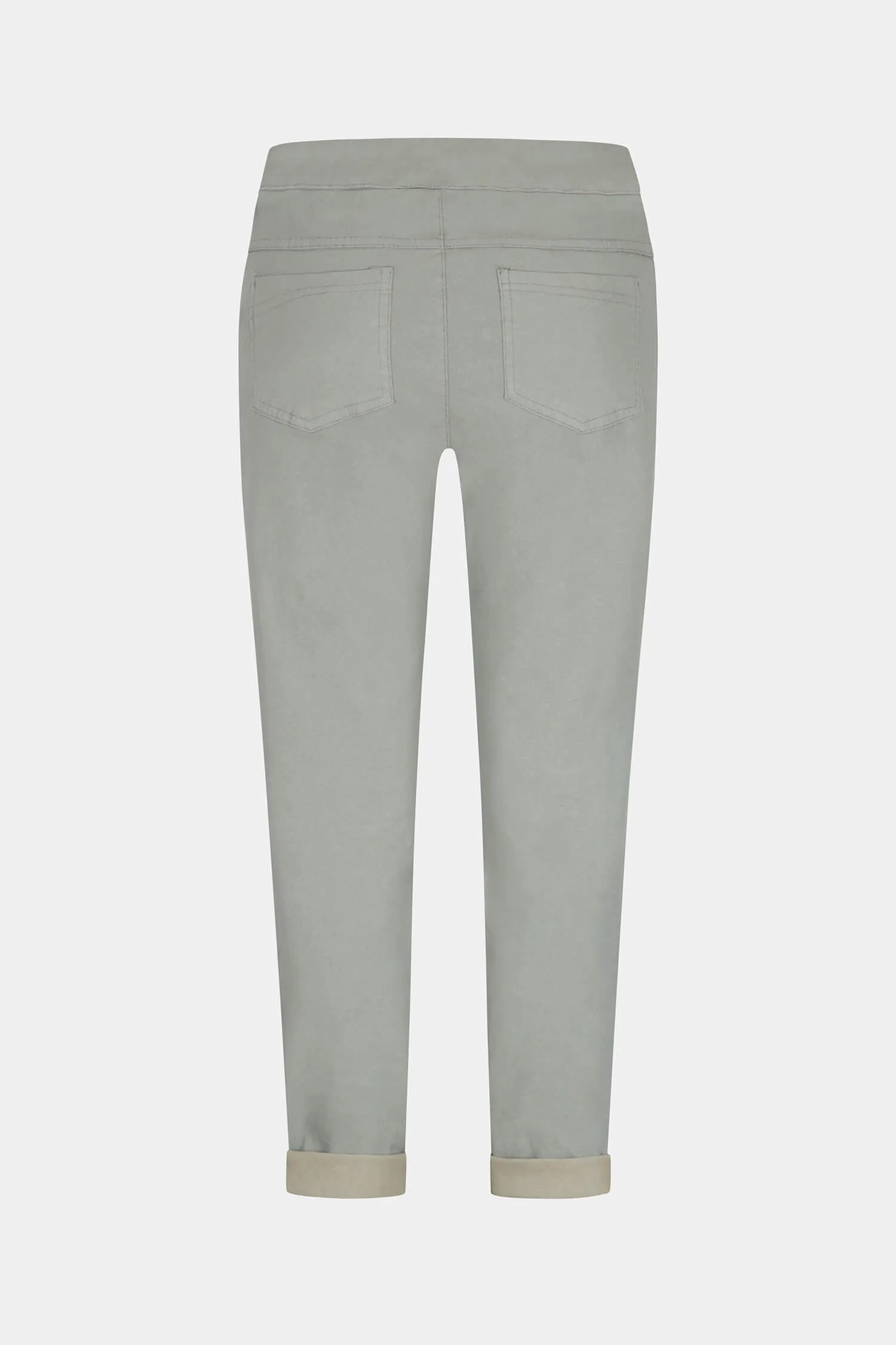 Tie-Waist Easy Fit Winter Cotton Trousers