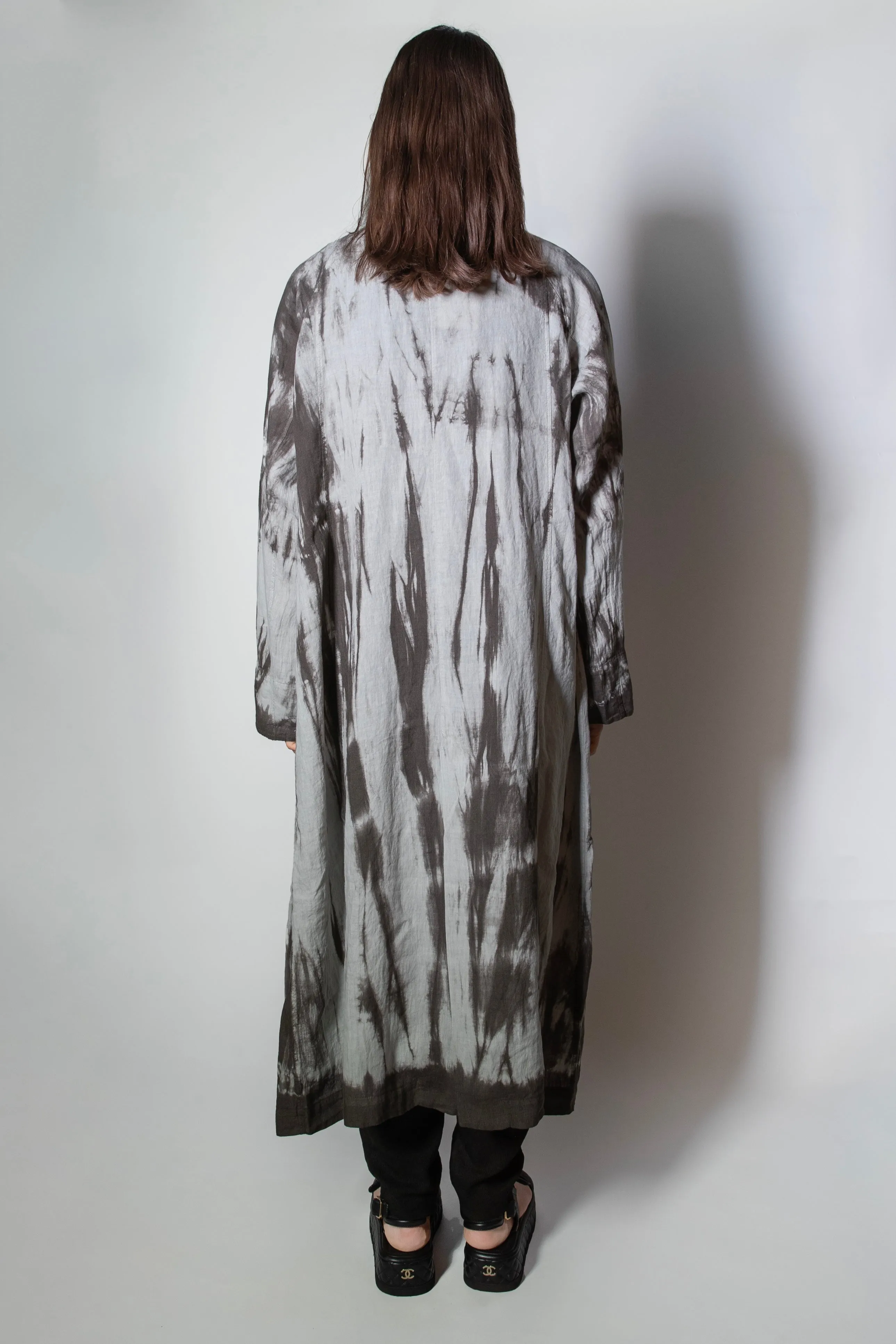 Transit Par Such Linen Tie Dye Trench