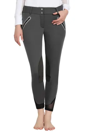 TUFFRIDER LADIES YETI SOFT SHELL KNEE PATCH BREECHES