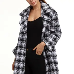 Women's Classic Style Woolen Coat Outwear